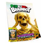 Skifidol Italian Brainrot Beta Series Cosmic Allution Collector Album with 1 Sachet, 7 Trading Cards Game
