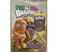 Skifidol Italian Brainrot Trading Card Game 13 cm Tung Sahur Scrapbook Series Beta with Plush Keyring