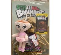 Skifidol Italian Brainrot Trading Card Game Collector's Album Series Beta with Plush Keyring 13 cm Ballerina Capuchina