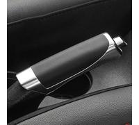 SKIHOT Car Handbrake Cover For V-W POLO 2005-2023 2024 2025, Anti-Slip Car Hand Brake Cover, Wear-Resistant Car Handbrake Handle Cover, Handbrake Grips Cover Car Interior Accessories,A-Black