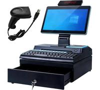 SKIHOT Cash Register with Pos System,All-in-One Smart Cash Register,Complete Package, POS Computer, Factory Point of Sale, Cash Register for Business and Business Single