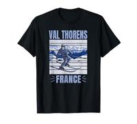 Skiing and Apres Ski - Winter Sports Val Thorens, France T-Shirt