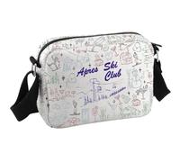 Skiing Gift Winter Sports Lover Gift Ski Trip Present Skiing Team Present Apres Ski Club Crossbody Bag for Skiers (Apres Ski HKB EU)