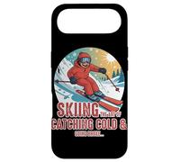Skiing the art of catching a cold and going broke Case for iPhone Air