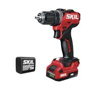 SKIL 12V Brushless Cordless 1/2-Inch Compact Drill Driver Kit Including 2.0Ah USB-C Battery and 20W Charger - DL6290A-11