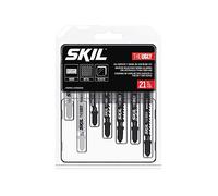 SKIL 21 Pc All-Purpose T-Shank Jig Saw Blade Set for SKIL Jig Saws JS314901/ JS313101/ JS820302/ JS820202/ JS5833A-10 - JSB2000