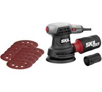 Skil 7422 AA Random Orbital Sander with 300 Watt and 3 Sanding Sheets (with Throttle Switch, Ergonomic One-Handed Application, Integrated Dust Collection System, Sander) F0157422AA