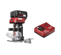 SKIL - Compact 20V Brushless Router Kit with 4.0Ah Battery and 1 Hour Charger RT1430B-10