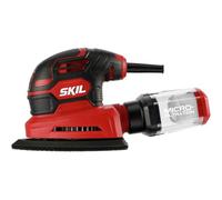SKIL Corded Detail Sander, Includes 3pcs Sanding Paper and Dust Box - SR250801