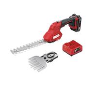 SKIL PWR CORE 20 20V Shear & Shrub 2-in-1 Kit including 2.0Ah Battery and Charger -GH1000B-11