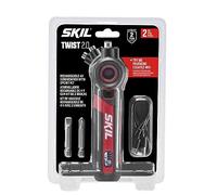 SKIL Twist 2.0 Rechargeable 4V Screwdriver with Pivoting Head, Torque Setting, USB-C Charging Cable & 2PC Bit Set-SD5619-01