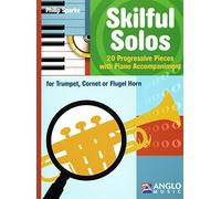 Skilful Solos for Trumpet, Cornet or Flugelhorn, arr. Sparke (Anglo Music AMP 191-400) with Piano accomp. & CD