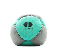Skill Addicts Starter Footbag Hacky Sack Ball, Soft Freestyle Foot Bag for Kids and Adults, Includes HackySack Tricks Learning App - Teal Grey