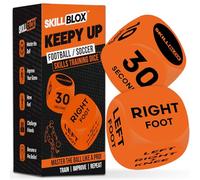 SKILL BLOX Football Keepy Up Training Dice (2 pcs) | Football Gifts for Boys & Girls 9-12 | Training Equipment, Teenage Boy Gifts for 8 9 10 11 12 Year Old Boys Toys | Games for Boys (KEEPY UP DICE)