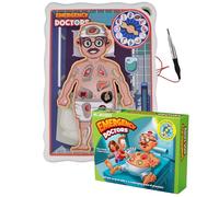 Skill Board Game for Children Medical Themed Precision Challenge Educational Fun Hand-Eye Coordination Development Entertaining Family Game with Buzzer Sound Electric Surgical Operation Toy