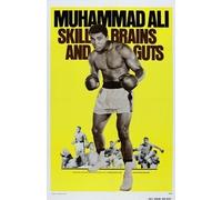 SKILL BRAINS & GUTS.Muhammed Ali. Vintage Boxing Movie Poster A1 A2 A3 A4 Sizes (A4 Size)