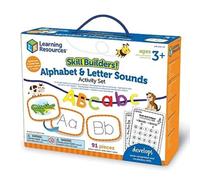 Learning Resources LSP1244-UK Skill Builders Alphabet & Letter Sounds Activity Set, Multi-Color