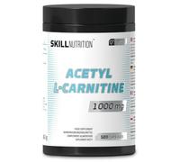 Skill Nutrition Acetyl L-Carnitine 1000mg | High Absorption ALCAR for Energy & Focus Support | 120 Vegan Capsules | Pure N-Acetyl L-Carnitine Formula