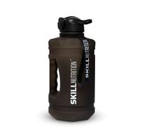 SKILL Nutrition Bottle, Black - 2200 ml | 2200ml bottle | Large capacity with handle | Leak-proof, BPA-free | Perfect for gym, fitness and endurance training