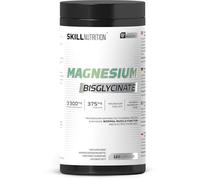 Skill Nutrition Magnesium Bisglycinate | 375 mg Magnesium per Serving | Chelated, Highly Bioavailable Form | No Magnesium Oxide | Supports Muscles, Nervous System & Reduces Fatigue | 120 caps
