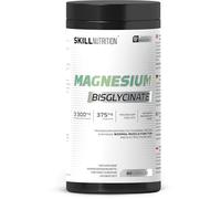 Skill Nutrition Magnesium Bisglycinate | 375 mg Magnesium per Serving | Chelated, Highly Bioavailable Form | No Magnesium Oxide | Supports Muscles, Nervous System & Reduces Fatigue | 90 caps