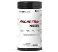 Skill Nutrition Magnesium Malate + Vitamin B6 | 340 mg Magnesium per Serving | 3000 mg Magnesium Malate, Active B6 P-5-P | No Magnesium Oxide | 90 Capsules