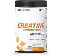 Skill Nutrition Micronised Creatine Monohydrate 500g-Orange