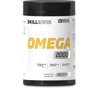 Skill Nutrition Omega 2000-90 softgels | 2000 mg Omega-3 Fish Oil | 800 mg EPA + 400 mg DHA per Serving | Ultra-Pure | No Fishy Aftertaste | Supports Heart, Brain, Vision