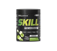 Skill Nutrition Pre-Workout Green Apple - No-Crash Formula with Extended-Release Caffeine | Xtenergy®, TheaGreen™, Vitacholine®, Astragin® | Vegan, Halal | B-Vitamins, Citrulline, Beta-Alanine