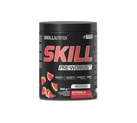 Skill Nutrition Pre-Workout Watermelon - No-Crash Formula with Extended-Release Caffeine | Xtenergy®, TheaGreen™, Vitacholine®, Astragin® | Vegan, Halal | B-Vitamins, Citrulline, Beta-Alanine