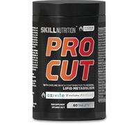 Skill Nutrition Pro Cut - 60 Tablets | Advanced Formula Supporting Fat Metabolism | 200 mg Caffeine + Green Tea Extract + L-Carnitine + CLA + BioPerine® | Supports Metabolism & Energy