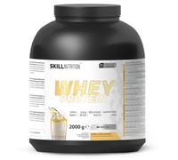 Skill Nutrition Whey Protein | 23g Protein per Serving | High Quality Muscle Building Formula with Great Solubility | Support Muscle Growth and Recovery | 2000g | Vanilla Milkshake