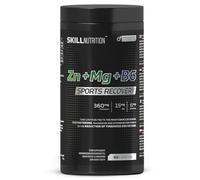 Skill Nutrition Zn + Mg + B6 | Magnesium 360 mg | Zinc OptiZinc® 15 mg | Vitamin B6 P-5-P 6 mg | 90 Capsules