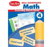 Skill Sharpeners: Math, Grade 4 Workbook
