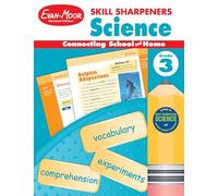 Skill Sharpeners: Science, Grade 3 Workbook: Connecting School and Home, Vocabulary, Experiments, Comprehension