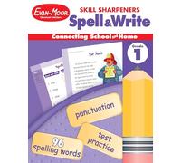 Skill Sharpeners: Spell & Write, Grade 1 Workbook