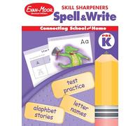 Skill Sharpeners: Spell & Write, Prek Workbook