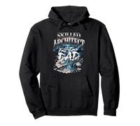 Skilled Architect Full Time Dad Fathers Day Pullover Hoodie