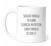 Skilled Clinical Nutrition Ceramic Drinkware Funny Tea Cup Novelty Tea Mugs for Milk Beverages Cocoa Kitchen 330Ml
