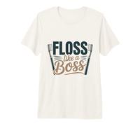 Skilled Dental Hygiene Enthusiast Toothbrush Art Premium T-Shirt