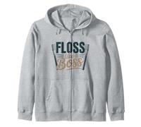 Skilled Dental Hygiene Enthusiast Toothbrush Art Zip Hoodie