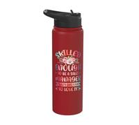 Skilled Enough to be a Sales Manager Stainless Steel Insulated Water Bottle