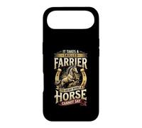 Skilled Farrier Hear What A Horse Cannot Say Case for iPhone Air
