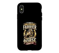 Skilled Farrier Hear What A Horse Cannot Say Case for iPhone X/XS