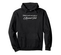 Skilled Reader And Writer Of Ancient Text Cursive Reading Pullover Hoodie