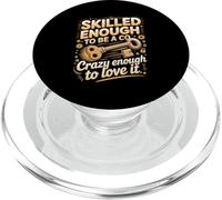 Skilled To Be A CO Crazy Enough To Love It PopSockets PopGrip for MagSafe