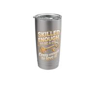 Skilled to Be A CO Crazy Enough to Love It Stainless Steel Insulated Tumbler