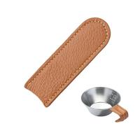 Skillet Handle Cover, Anti Scalding Leather Hot Handle Holder, Cast Iron Skillet Handle Covers, Hot Pan Handle Holder Covers For Aluminum Cookware, For Outdoor Camping