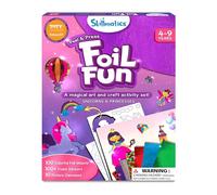Skillmatics Art & Craft Activity Foil Fun Unicorns & Princesses DIY Creative Activity Gifts for Girls & Boys Ages 4, 5, 6, 7, 8, 9, Travel Toys