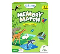 Skillmatics Board Game - Memory Match Animals Age 3+, Fun & Fast Memory Game for Kids, Preschoolers, Toddlers, Gifts for Boys & Girls Ages 3, 4, 5, 6, 7